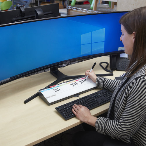 ECR4Kids MessageStor Keyboard Write and Store, Desk Organizer, Assorted